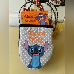 Disney Stitch Halloween Trick or Trick Oven Mitts